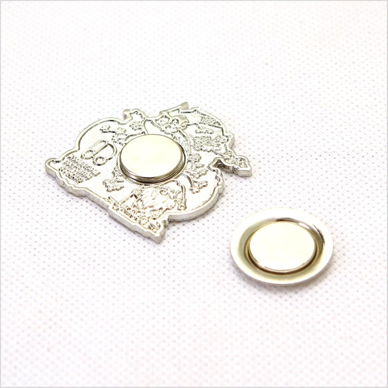 Awesome Pattern Studio Needle Minder Set - Snow White Castle Magnetic Needle Minder + 2 Needle Threaders. Enamel Pin for Cross Stitch, Embroidery and Craft - Image 5